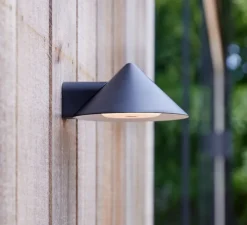 Applique*Frandsen Applique murale, Grasp, , LED, dim, 2700K, 30-75-150 lm, L15cm, H7,1cm - bleu pétrole mat