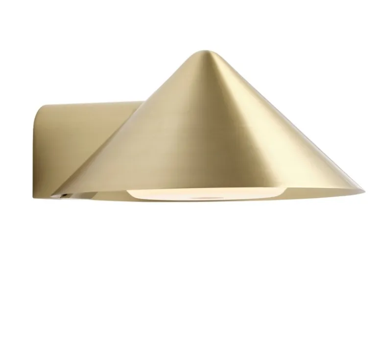 Applique*Frandsen Applique murale, Grasp, , LED, dim, 2700K, 30-75-150 lm, L15cm, H7,1cm - laiton