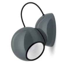 Applique*Stilnovo Applique murale, Gravitino 541, , LED, dim, 3000K, 956 lm, Ø14cm, H17,5cm - gris