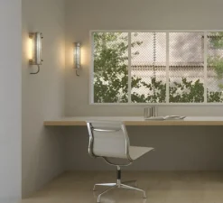 Applique*Sammode Applique murale, Gude, , 2700K, L36cm, IP 68 - argent