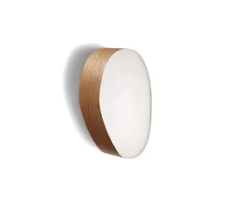 Applique*LZF Applique murale, GUIJARROS 2A, , LED, H29cm, L19cm - bois naturel de cerisier