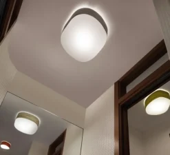 Applique*LZF Applique murale, GUIJARROS 6A, , LED, H41cm, L38cm - blanc ivoire