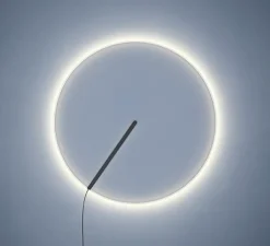 Applique murale, Guise 2260, graphite, LED, dim, 3000K, 871 lm, L54cm, H54cm - Vibia