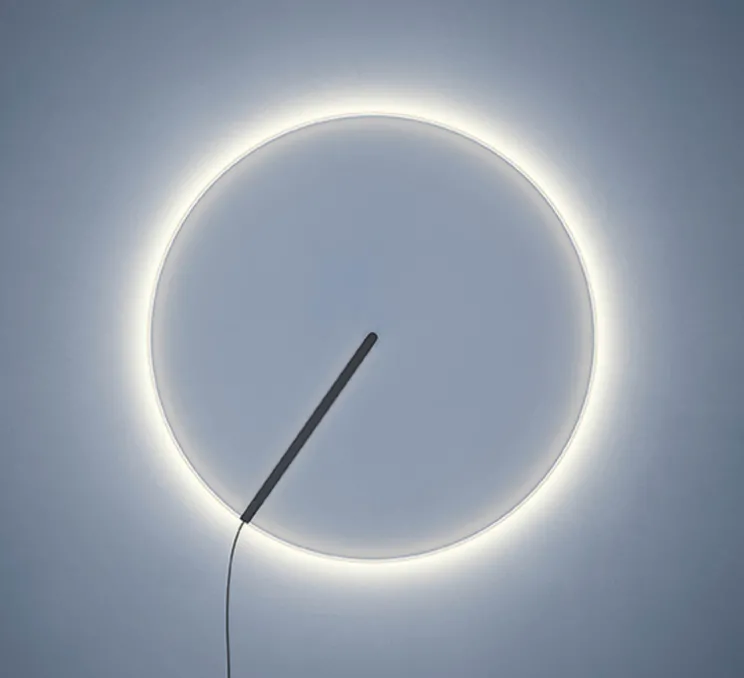 Applique murale, Guise 2260, graphite, LED, dim, 3000K, 871 lm, L54cm, H54cm - Vibia