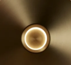 Applique*LEDS C4 Applique murale, H, , LED, 2700k, 553 lm, L26,4cm, H18cm - or mat