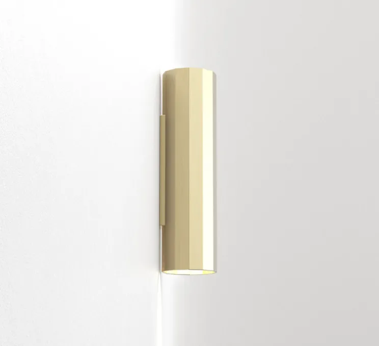 Applique murale, Hashira 300, or mat, L8,15cm, H30cm - Astro