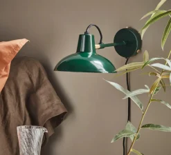 Applique murale, HDDesk, vert, Ø18cm, H12cm - House Doctor