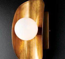 Applique murale, Hopper, bronze, L12cm, H25,4cm - Hudson Valley Lighting