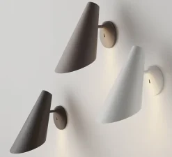 Applique*Vibia Applique murale, I.Cono 0720, , L20cm, H28cm - gris