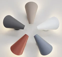 Applique*Vibia Applique murale, I.Cono 0720, , L20cm, H28cm - gris