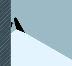 Applique*Vibia Applique murale, I.Cono 0720, , L20cm, H28cm - gris