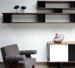 Applique*Serge Mouille Applique murale, Œil, , L20cm - noir