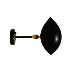 Applique*Serge Mouille Applique murale, Œil, , L20cm - noir