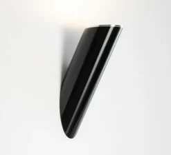 Applique*Artemide Applique murale, Ilio Wall, , L10,6cm, H28,5cm - noir brillant