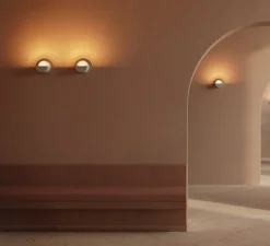 Applique*Modular Applique murale, Impulse Round 1x, , LED, dim, 2700K, 569 lm, L8cm, H14,5cm - blanc