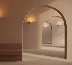 Applique*Modular Applique murale, Impulse Round 1x, , LED, dim, 2700K, 569 lm, L8cm, H14,5cm - blanc