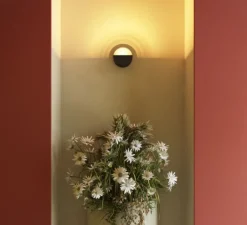 Applique*Modular Applique murale, Impulse Round 1x, , LED, dim, 2700K, 459 lm, L8cm, H14,5cm - noir