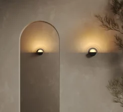 Applique*Modular Applique murale, Impulse Round 1x, , LED, dim, 2700K, 459 lm, L8cm, H14,5cm - noir