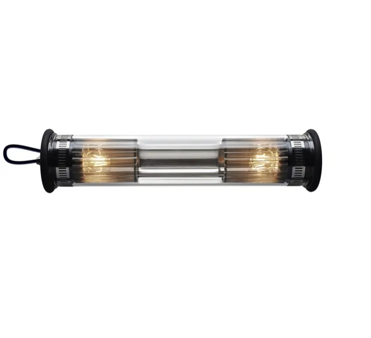 Applique murale, In the tube ITT 100-500, argent, maille argenté, Ø10cm, H52cm - DCW Editions