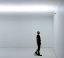 Applique*Davide Groppi Applique murale, Infinito 6 , , LED, dim, 3000K, 6708 lm, L600cm, H5,3cm - noir mat