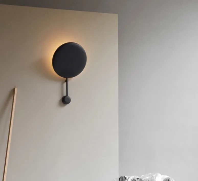 Applique*Northern Applique murale, Ink, , LED, 3000k, 900lm, Ø36cm, H62cm - noir