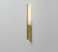 Applique*CVL Applique murale, IP LINK 410, , IP44, LED, 3000K, 150lm, L5cm, H41cm - laiton