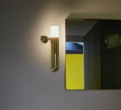 Applique murale, ISP wall LEFT, laiton, LED, 2700k, , L12,1cm, H37,1cm - Dcw editions
