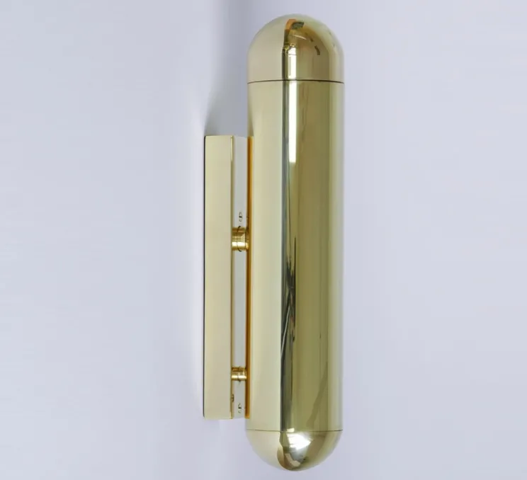 Applique murale, ISP wall LEFT, laiton, LED, 2700k, , L12,1cm, H37,1cm - Dcw editions