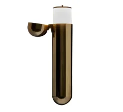 Applique murale, ISP wall LEFT, laiton, LED, 2700k, , L12,1cm, H37,1cm - Dcw editions