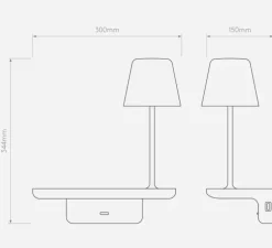 Applique murale, ito, blanc mat, blanc mat, L31cm, H34,4cm - Astro