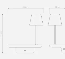 Applique*Astro Applique murale, ito, , , L31cm, H34,4cm - noir mat