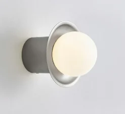 Applique*CVL Applique murale, Janed 120 simple, , Ø12cm, H12cm - nickel satiné