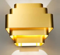 Applique murale, J.J.W. 2.0, or, L17,5cm, H15cm - Wever&Ducre