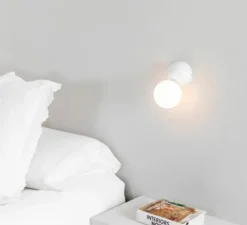 Applique murale, Joy applique, blanc, LED, 3000K, 280 lm, L10cm, H15,6cm - Faro