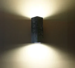 Applique*BACCARIS Applique murale, Kali Square, , L11,3cm, H25cm - Marbre vert