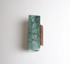 Applique*BACCARIS Applique murale, Kali Square, , L11,3cm, H25cm - Marbre vert