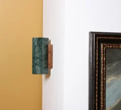 Applique*BACCARIS Applique murale, Kali Square, , L11,3cm, H25cm - Marbre vert