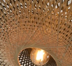 Applique*Good&Mojo Applique murale, Kalimantan S, , L44cm, H44cm - naturel