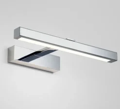 Applique murale, Kashima 350, chrome poli, IP44, LED, 3000K, 165lm, L35cm, H5,5cm - Astro