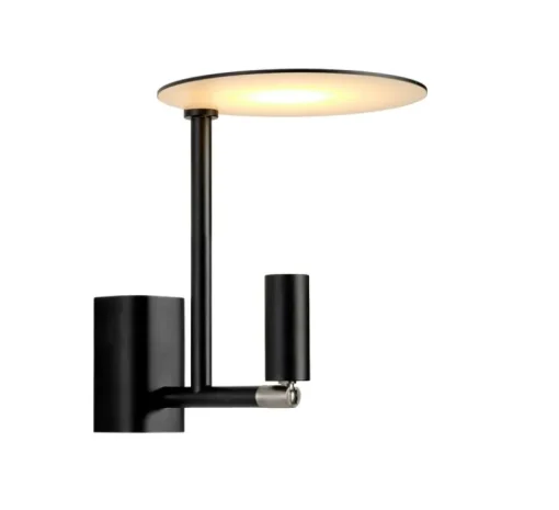 Applique*Carpyen Applique murale, Kelly, , LED, 2700K, 380lm, Ø15cm, H18cm - noir et or