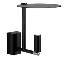 Applique*Carpyen Applique murale, Kelly, , LED, 2700K, 380lm, Ø15cm, H18cm - noir et or