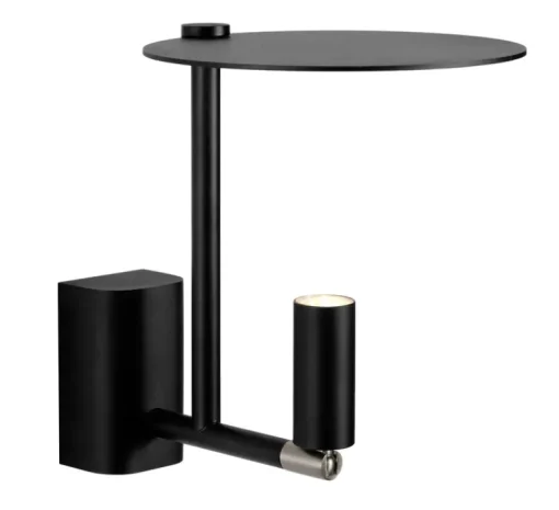 Applique*Carpyen Applique murale, Kelly, , LED, 2700K, 380lm, Ø15cm, H18cm - noir et or