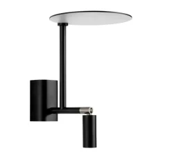 Applique*Carpyen Applique murale, Kelly, , LED, 2700K, 380lm, Ø15cm, H18cm - noir et or
