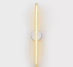 Applique murale, KILTER, blanc, IP44, LED, dim, 2700K, 375 lm, L17cm, H64cm - Tala