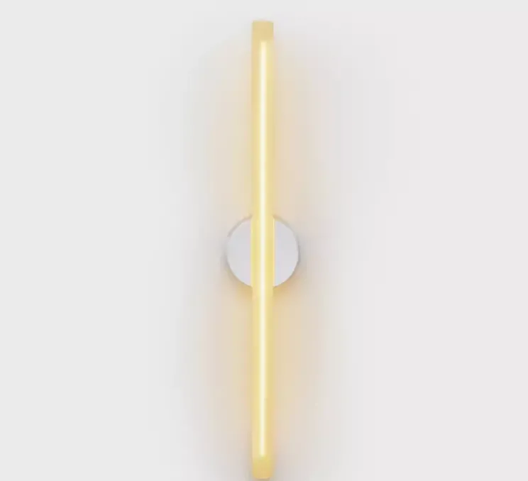 Applique murale, KILTER, blanc, IP44, LED, dim, 2700K, 375 lm, L17cm, H64cm - Tala