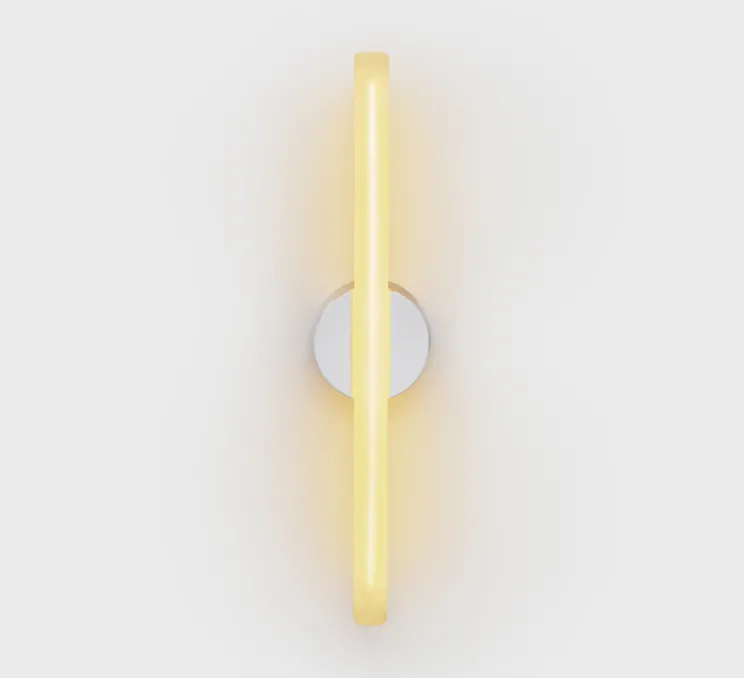 Applique murale, KILTER, blanc, IP44, LED, dim, 2700K, 375 lm, L17cm, H50cm - Tala