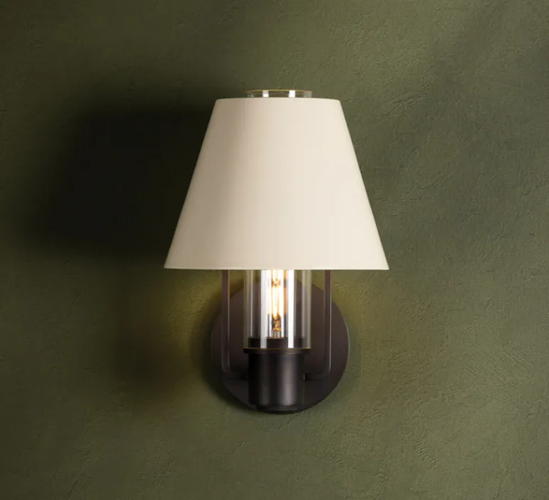 Applique*Hudson Valley Lighting Applique murale, Kindle, , Ø22,3cm, H32,4cm - bronze et sable