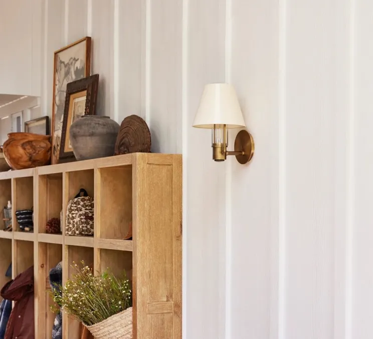 Applique murale, Kindle, laiton, L22,23cm, H32,4cm - Hudson Valley Lighting