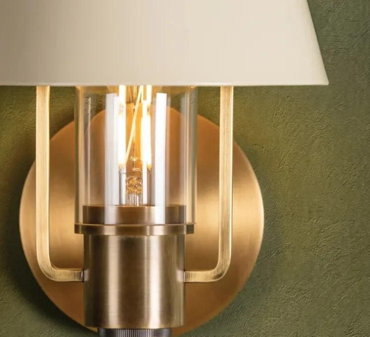 Applique murale, Kindle, laiton, L22,23cm, H32,4cm - Hudson Valley Lighting