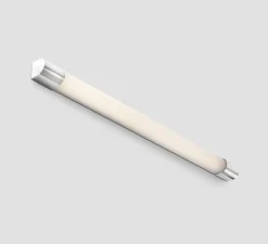 Applique*Faro Applique murale, Kiva 1200, , IP44, LED, 3000K, 1852 lm, L6,8cm, H120cm - chrome